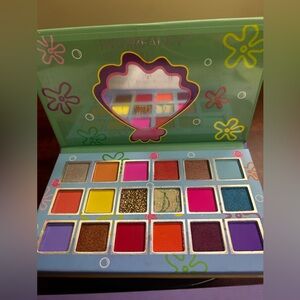 Squidward FavorBeauty Eyeshadow Palette with Mirror